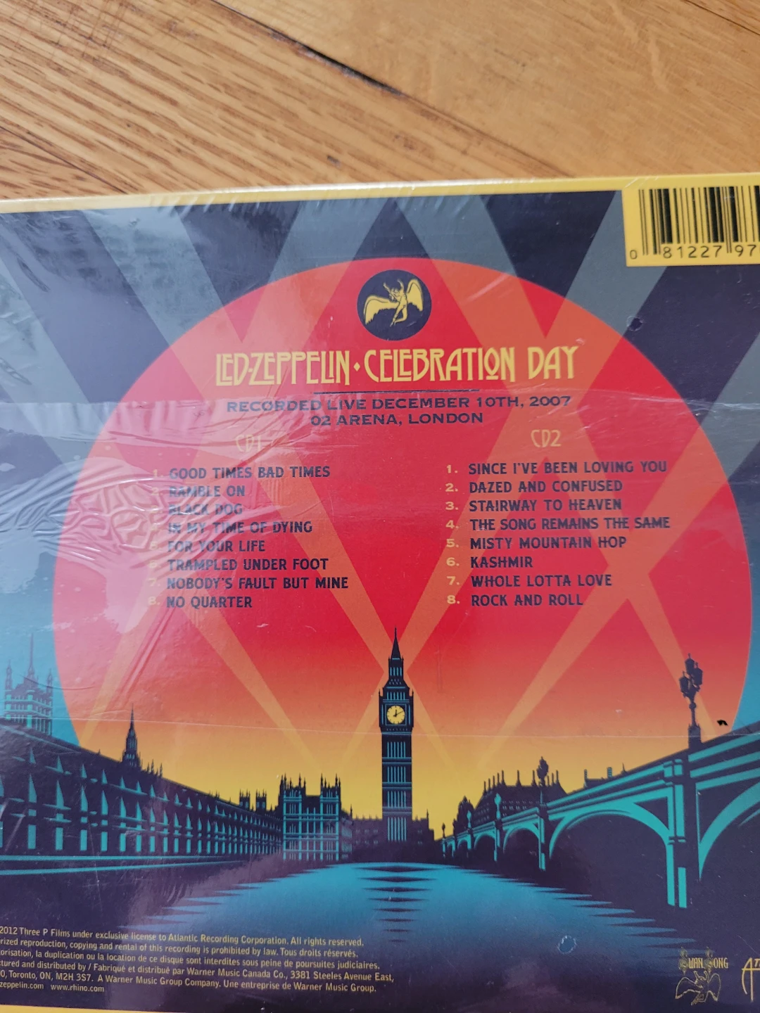 Led Zeppelin Celebration Day 2 CD Set - photo 2