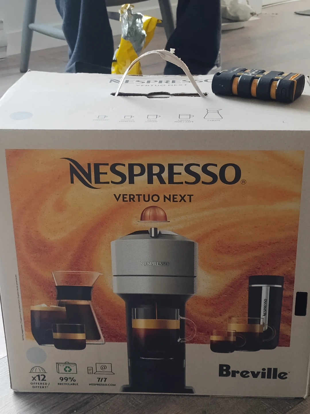 Nespresso Vertuo Next Coffee Machine by Breville