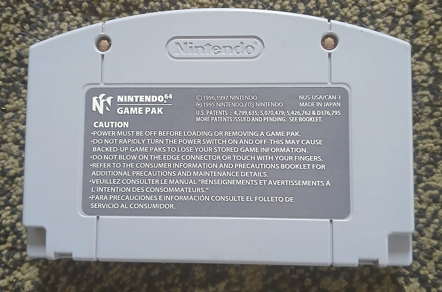 Nintendo 64 Army Men Sarge's Heroes - photo 2