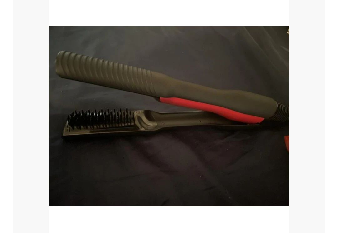 Revlon Black 2 in 1 Hair Dryer and Straightener Comb