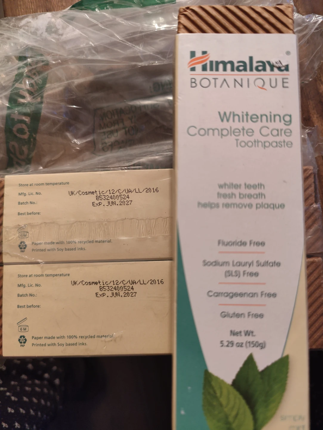 Himalaya Botanique Whitening Complete Care Toothpaste - 150g - photo 2