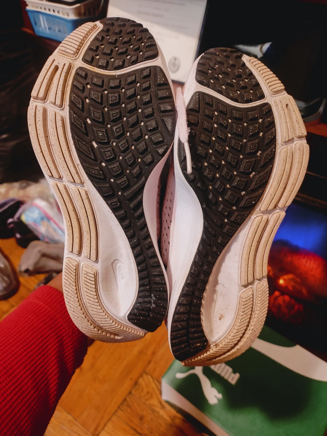 Nike Pegasus 38 Running Shoes size 3Y used - photo 4