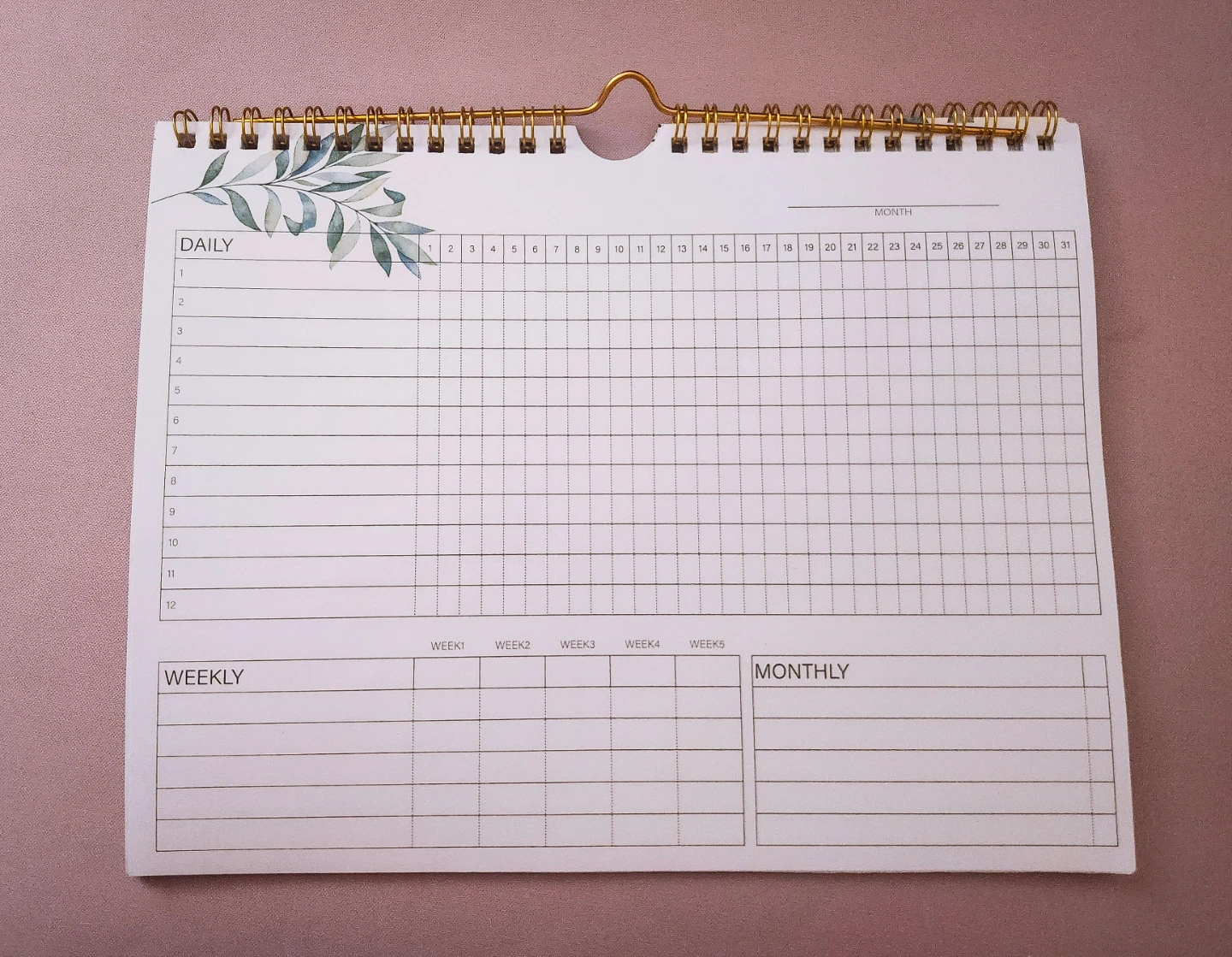 Habit Tracker Wall Calendar 🏆 - photo 2