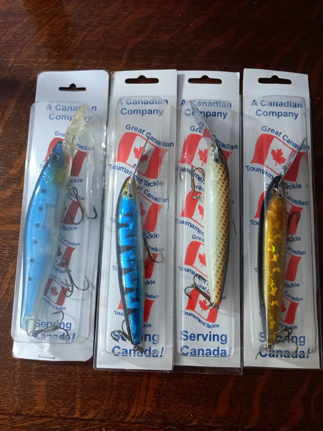 A Canadian Company Fishing Lures (Set of 4)