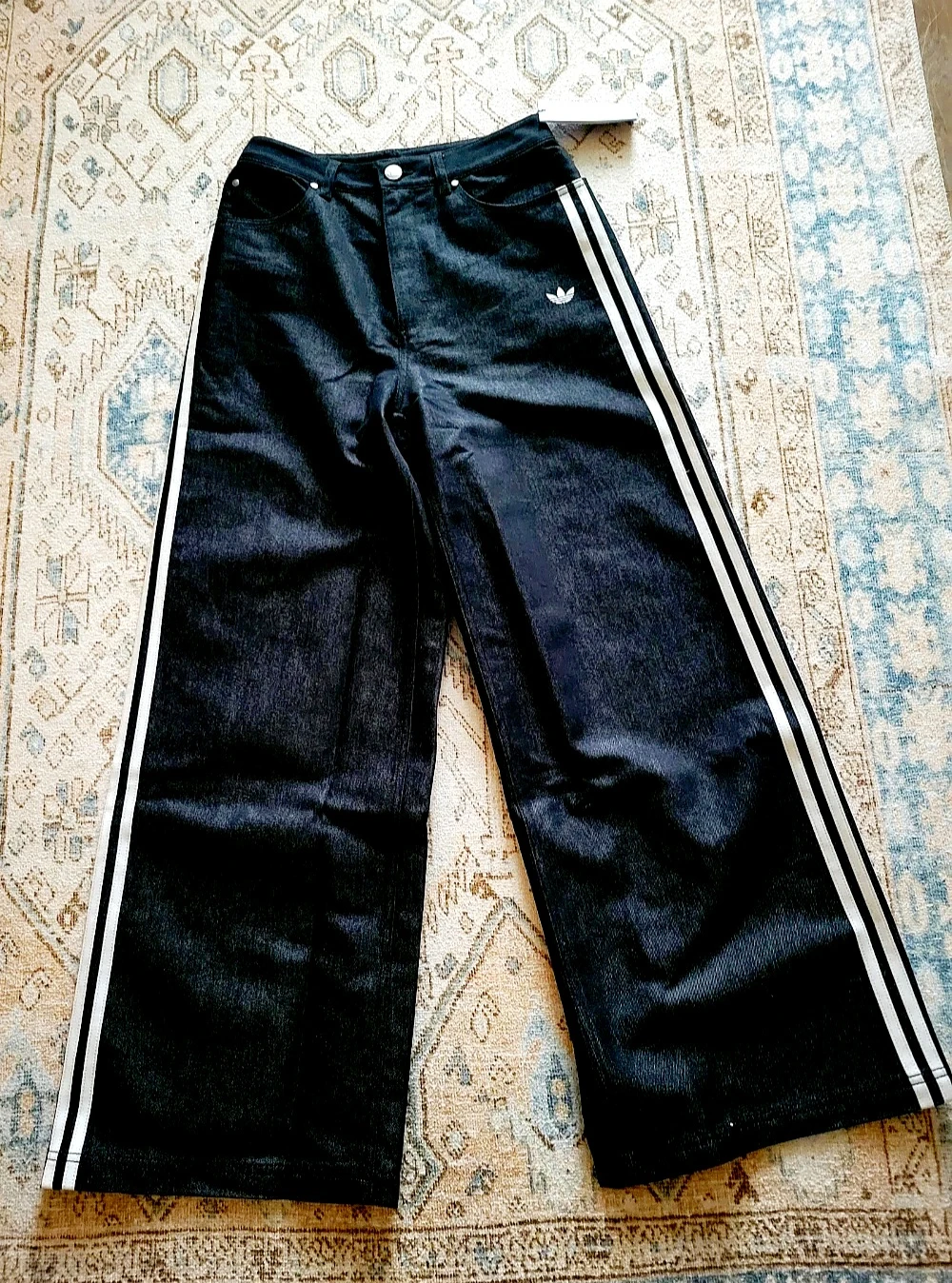 Adidas Baggy Shine Denim Pants Black (skater) - photo 2