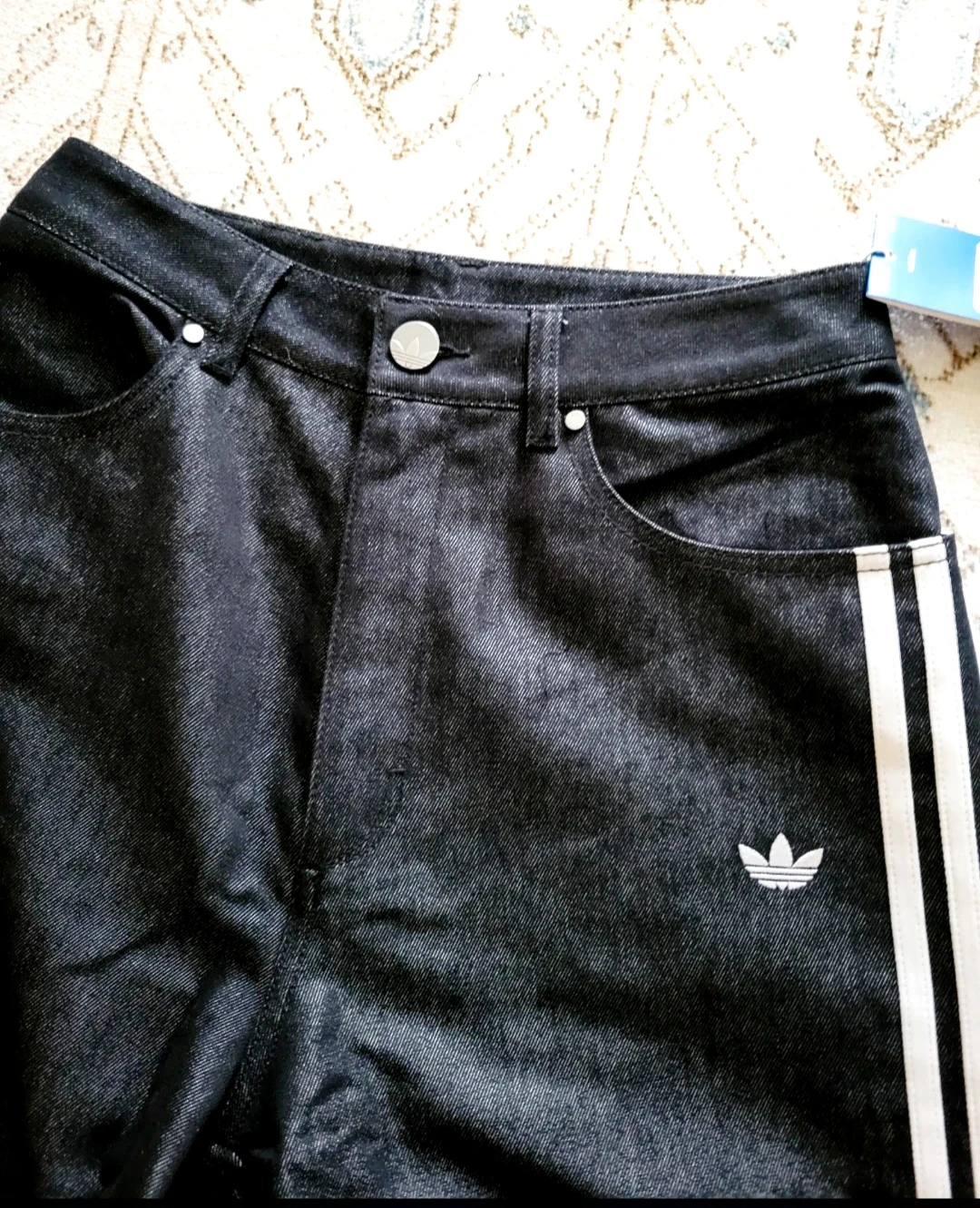 Adidas Baggy Shine Denim Pants Black (skater) - photo 4