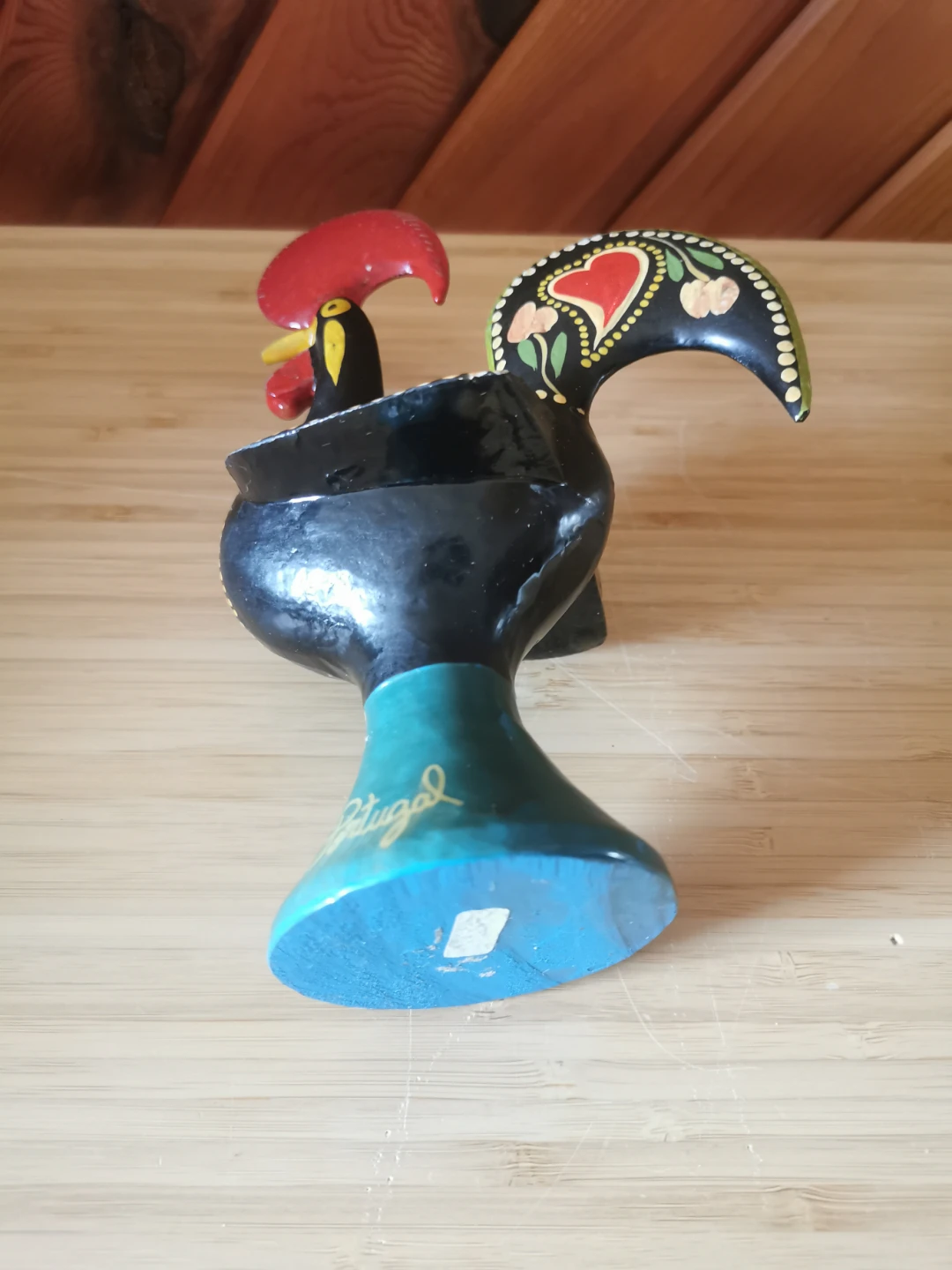 Portuguese Folk Art Rooster and Fabric Basket - photo 5