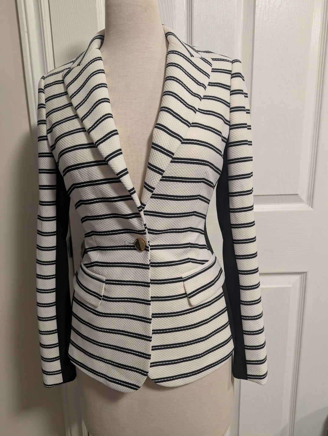 Ivanka Trump Striped Blazer size -4
