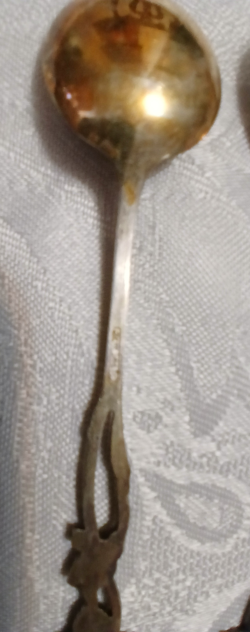 Vintage silver-plated spoons set - photo 2