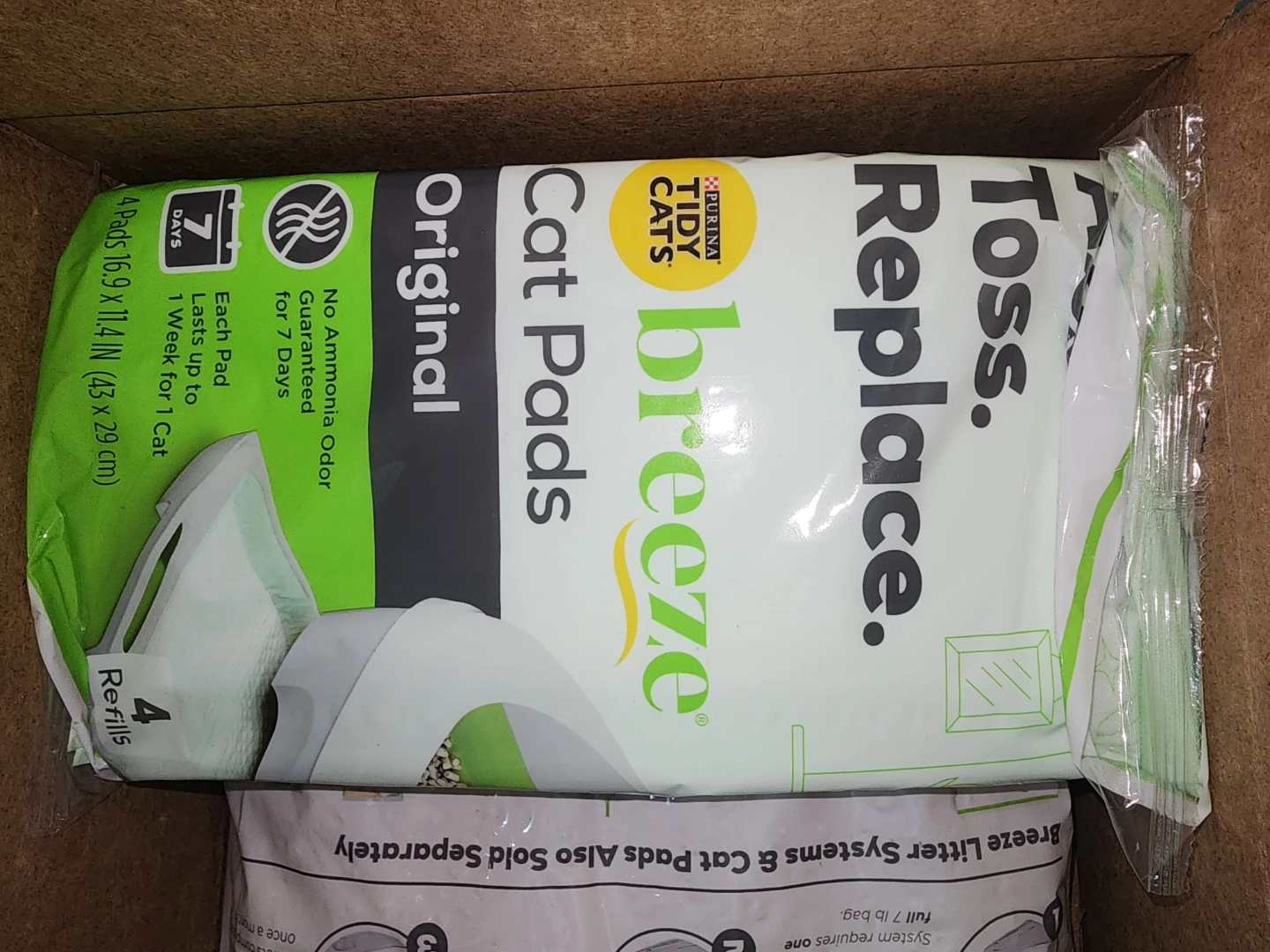 Purina Tidy Cats Breeze Original Cat Pads (4 Refills)