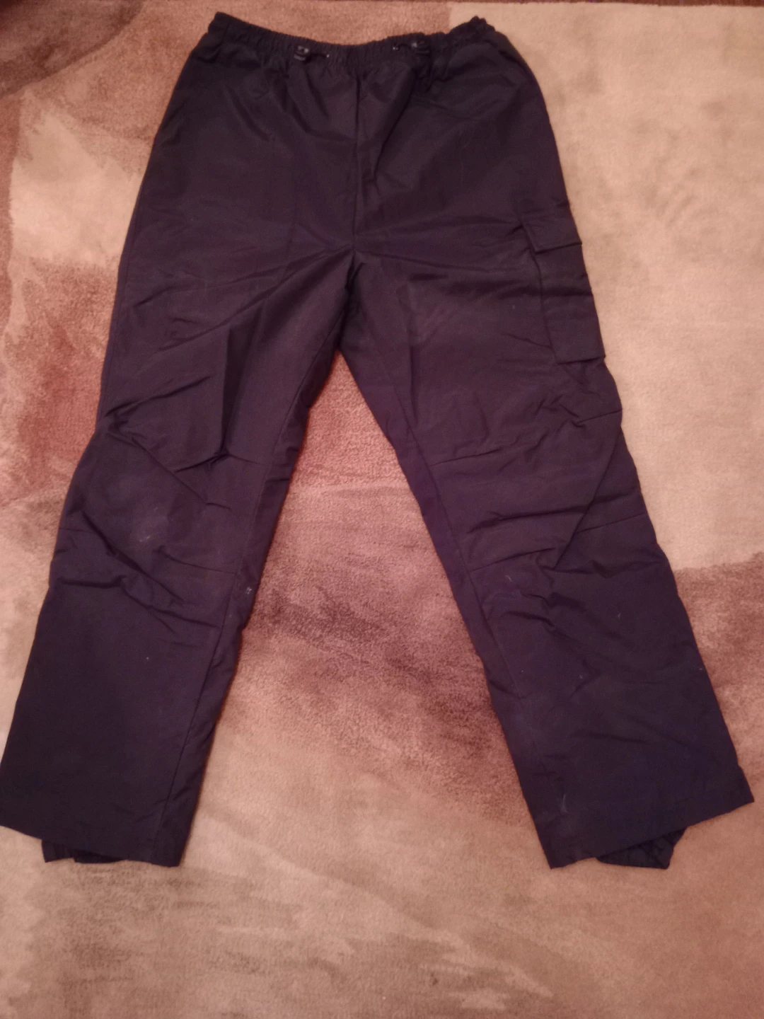 West Coast Connection Black Fleece-Lined Pants - Size M/M