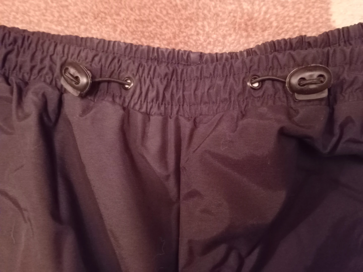 West Coast Connection Black Fleece-Lined Pants - Size M/M - photo 2