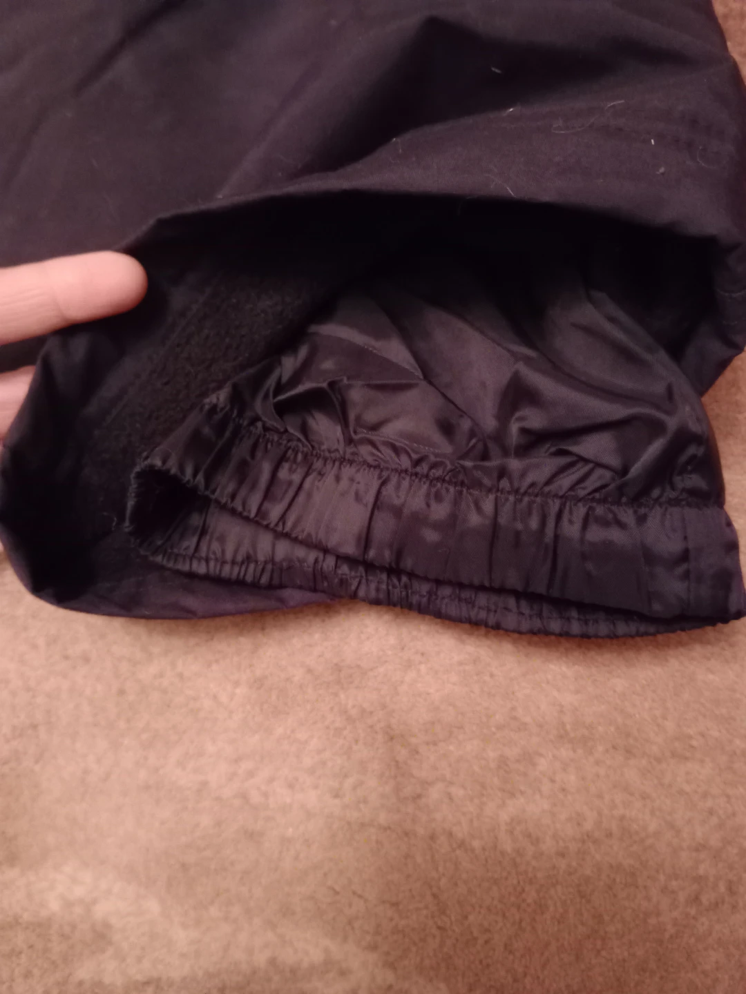 West Coast Connection Black Fleece-Lined Pants - Size M/M - photo 5