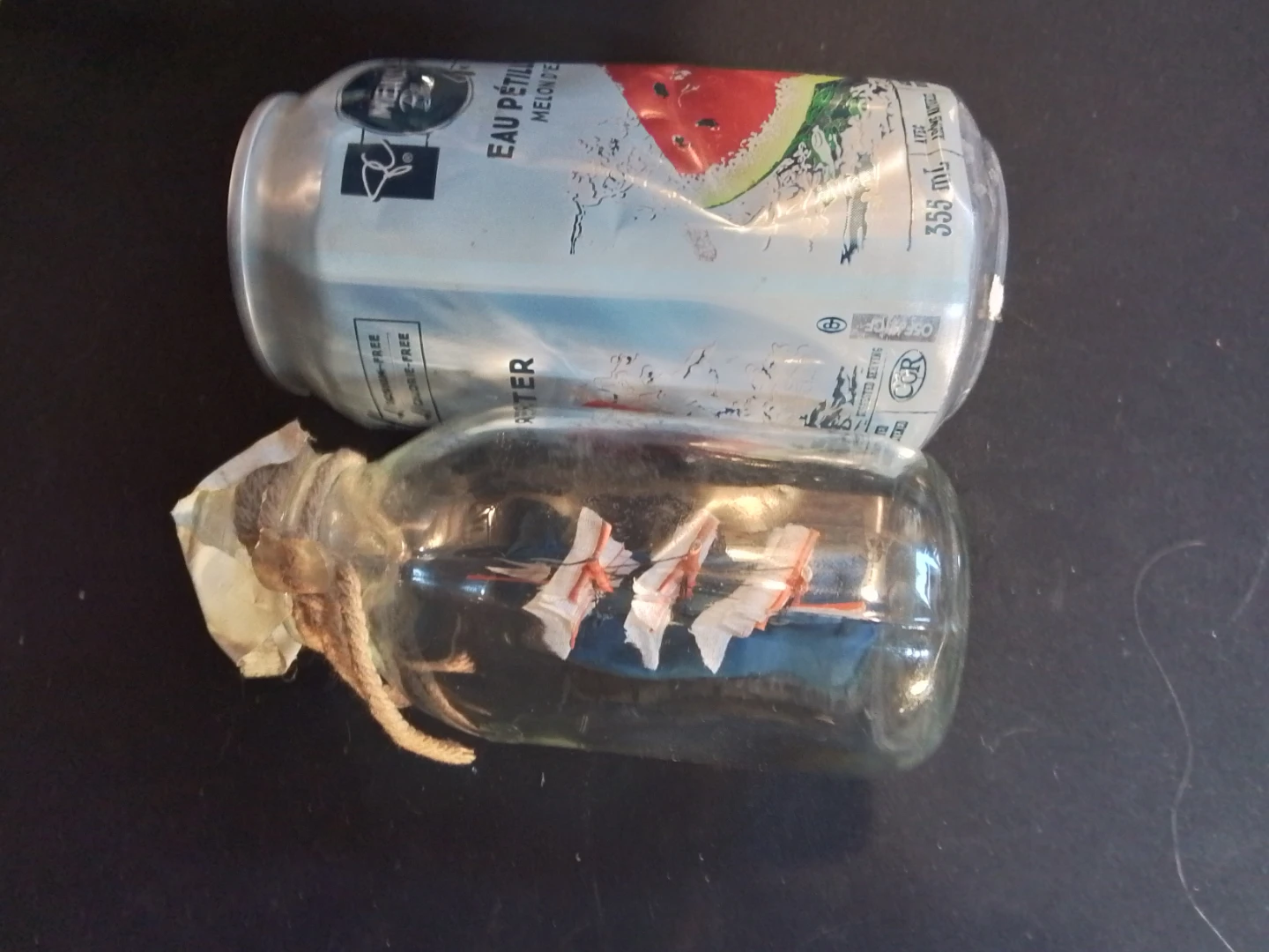 Vintage Ship in a Bottle 4.5" - photo 5
