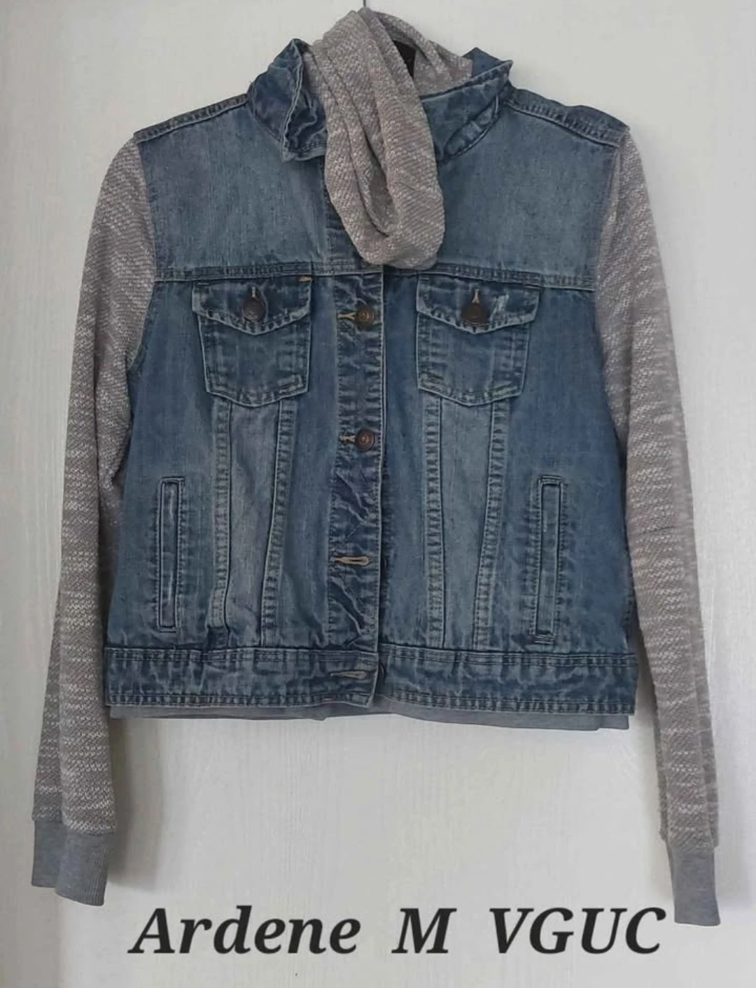 Girls Ardene Jean Jacket Size M