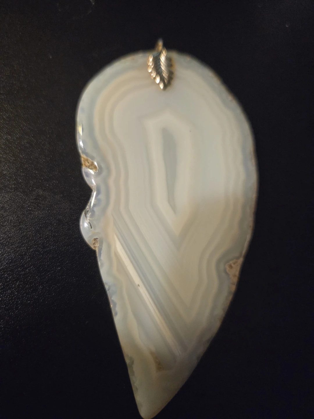 Agate Slice Pendant - photo 3