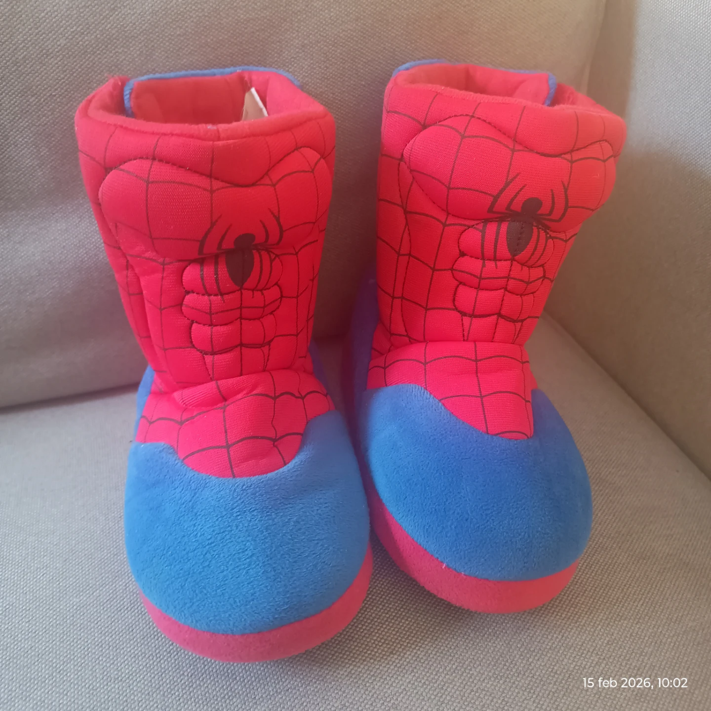 Spider-Man Slippers Boots L (11/12) Marvel - photo 2