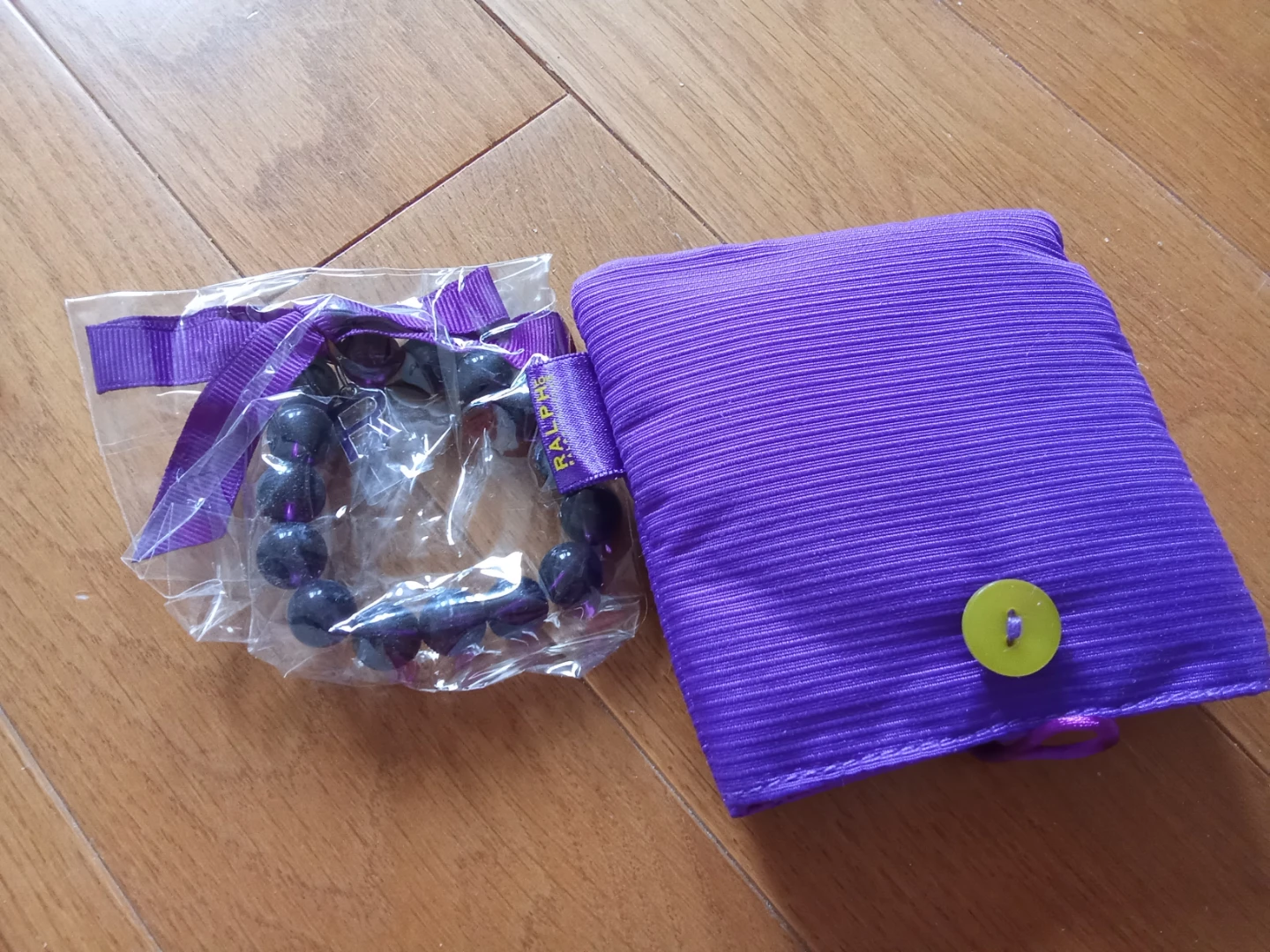 NEW Ralph Lauren Beaded Bracelet with Pouch