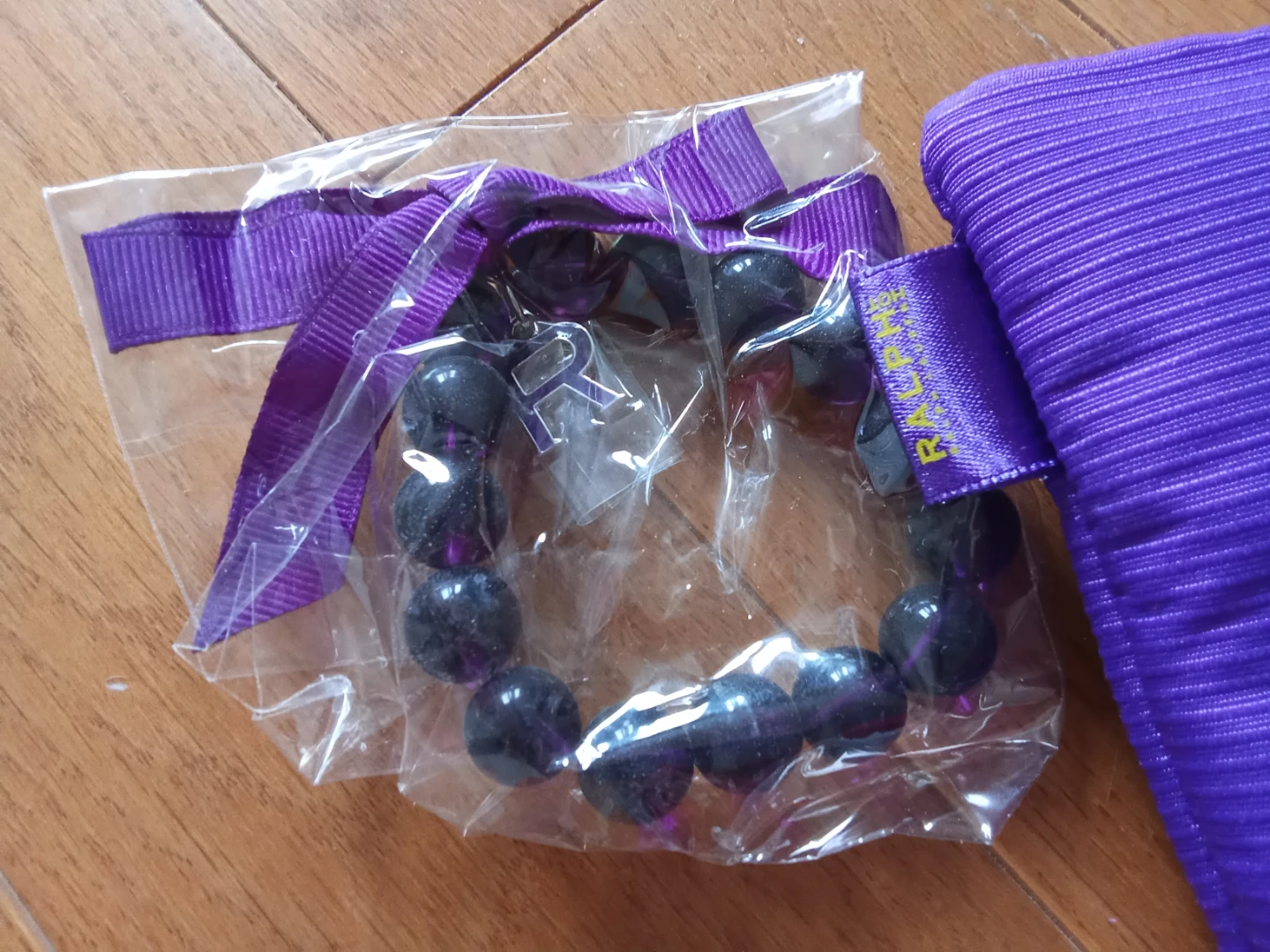 NEW Ralph Lauren Beaded Bracelet with Pouch - photo 2