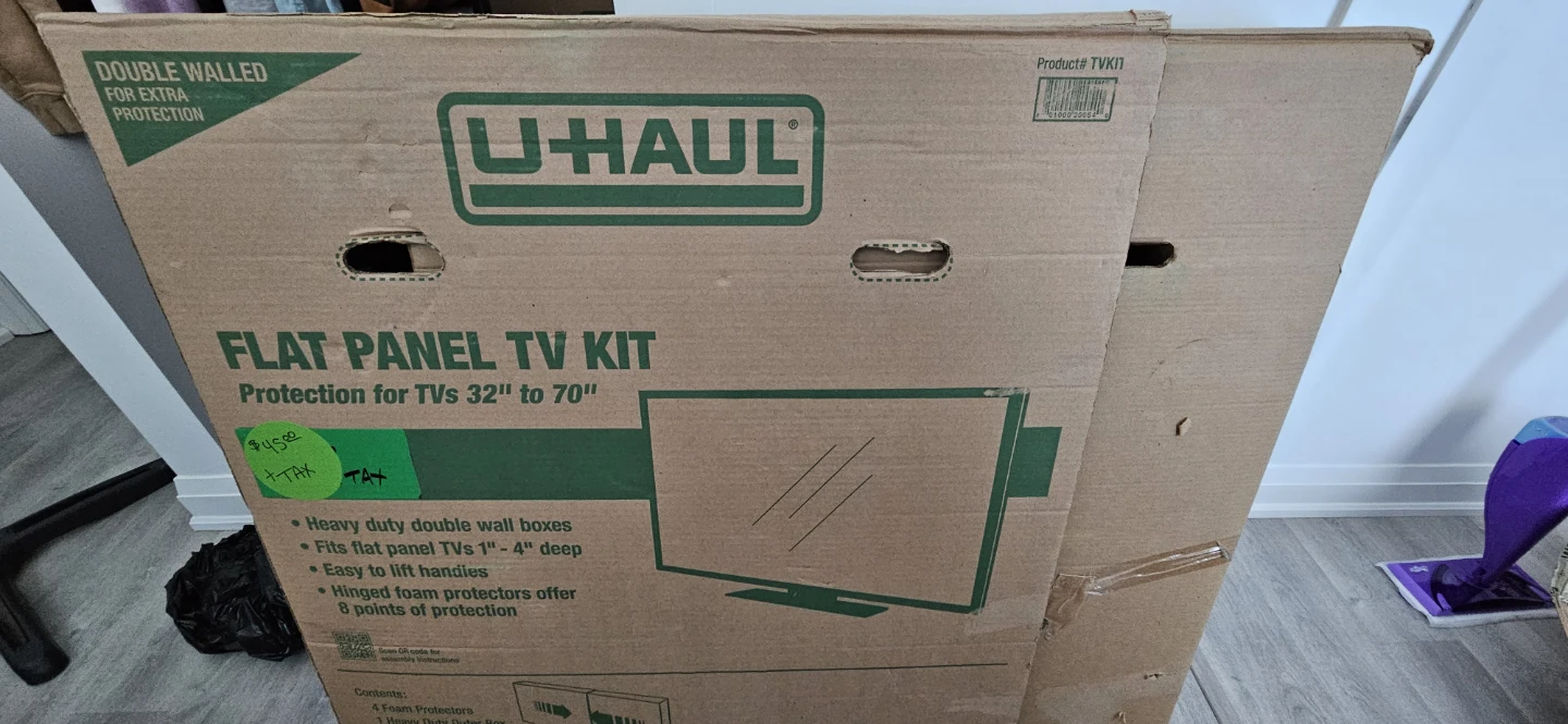 TV moving box