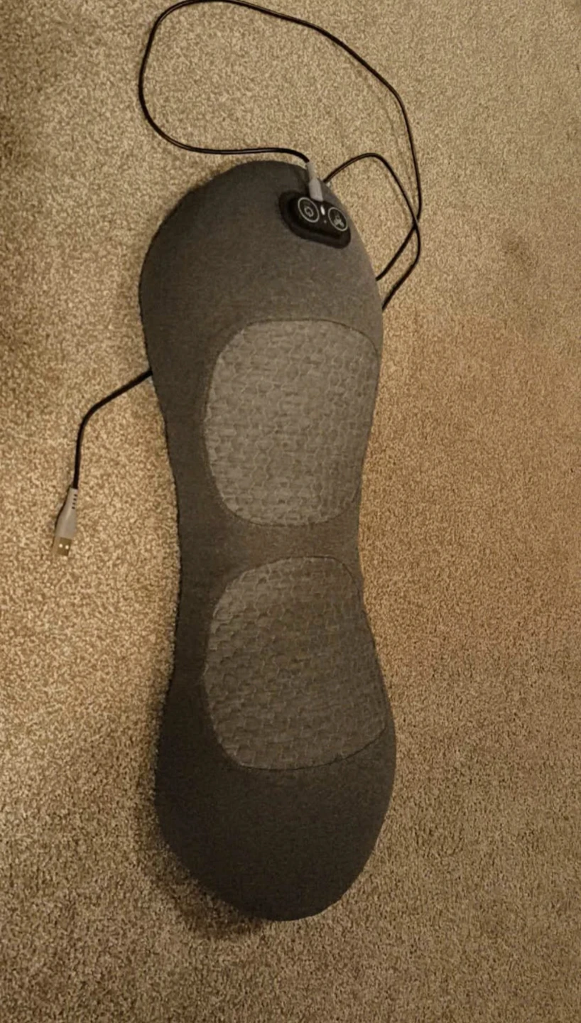 Grey Heated Neck and Shoulder Massager