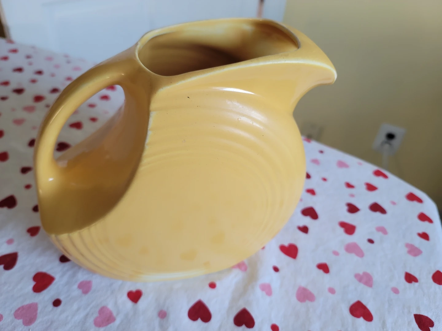 Fiesta Yellow Pitcher