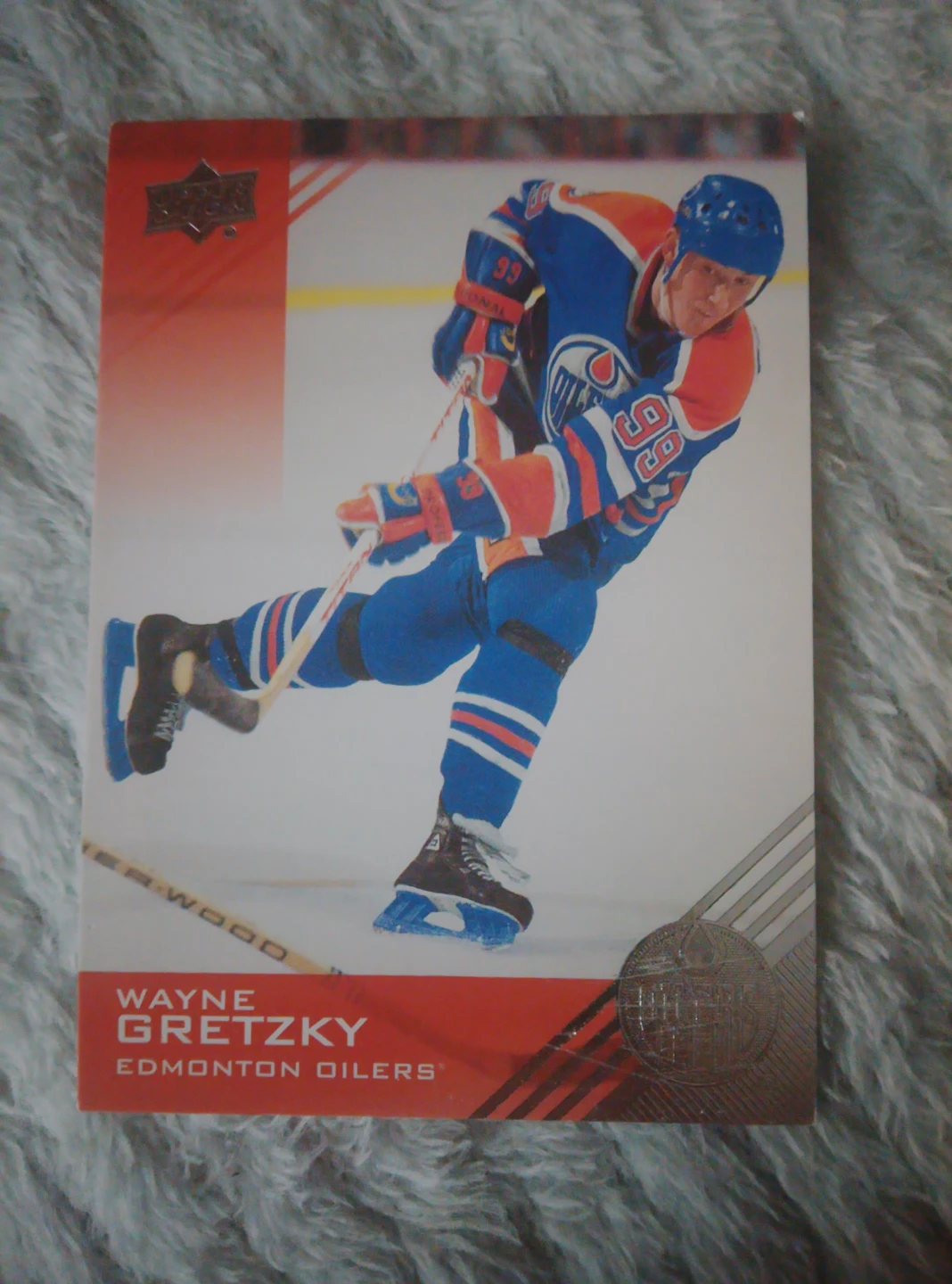 Wayne Gretzky Edmonton Oilers Hockey Card