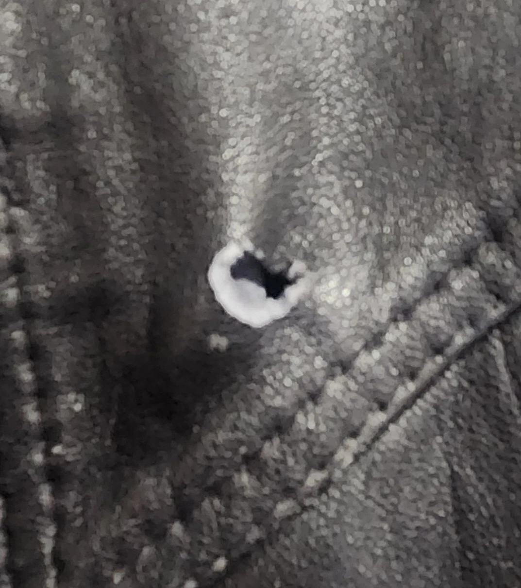 Women's Black Leather Jacket - Size 46 - photo 4