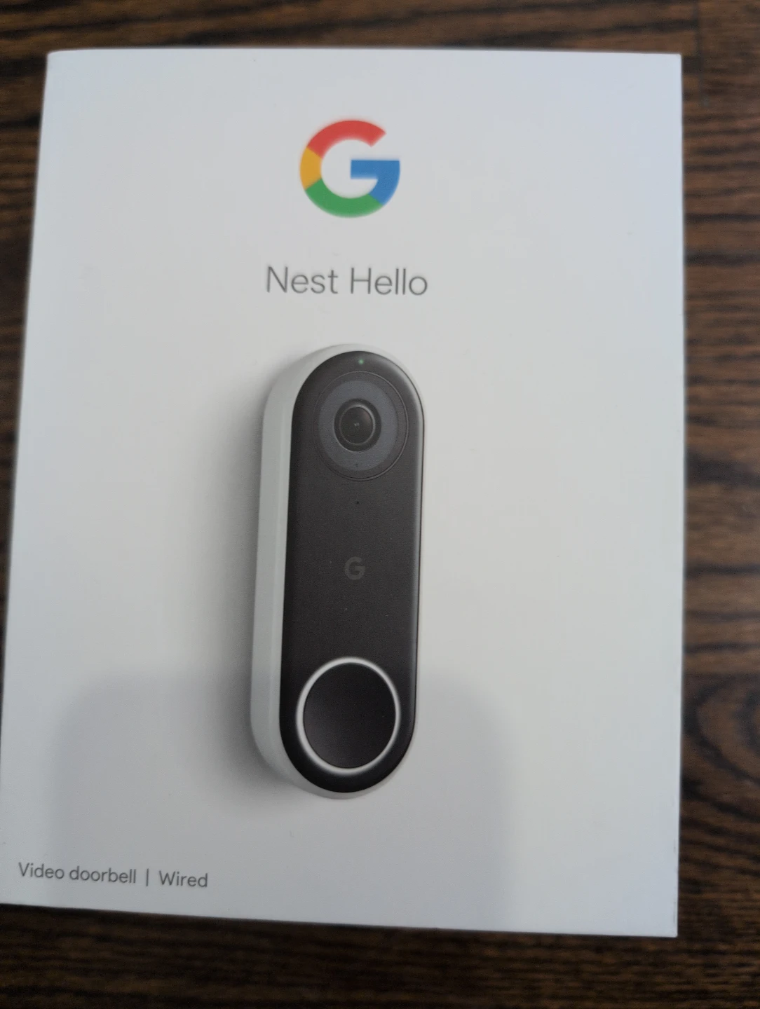 Google Nest Hello Wired Video Doorbell