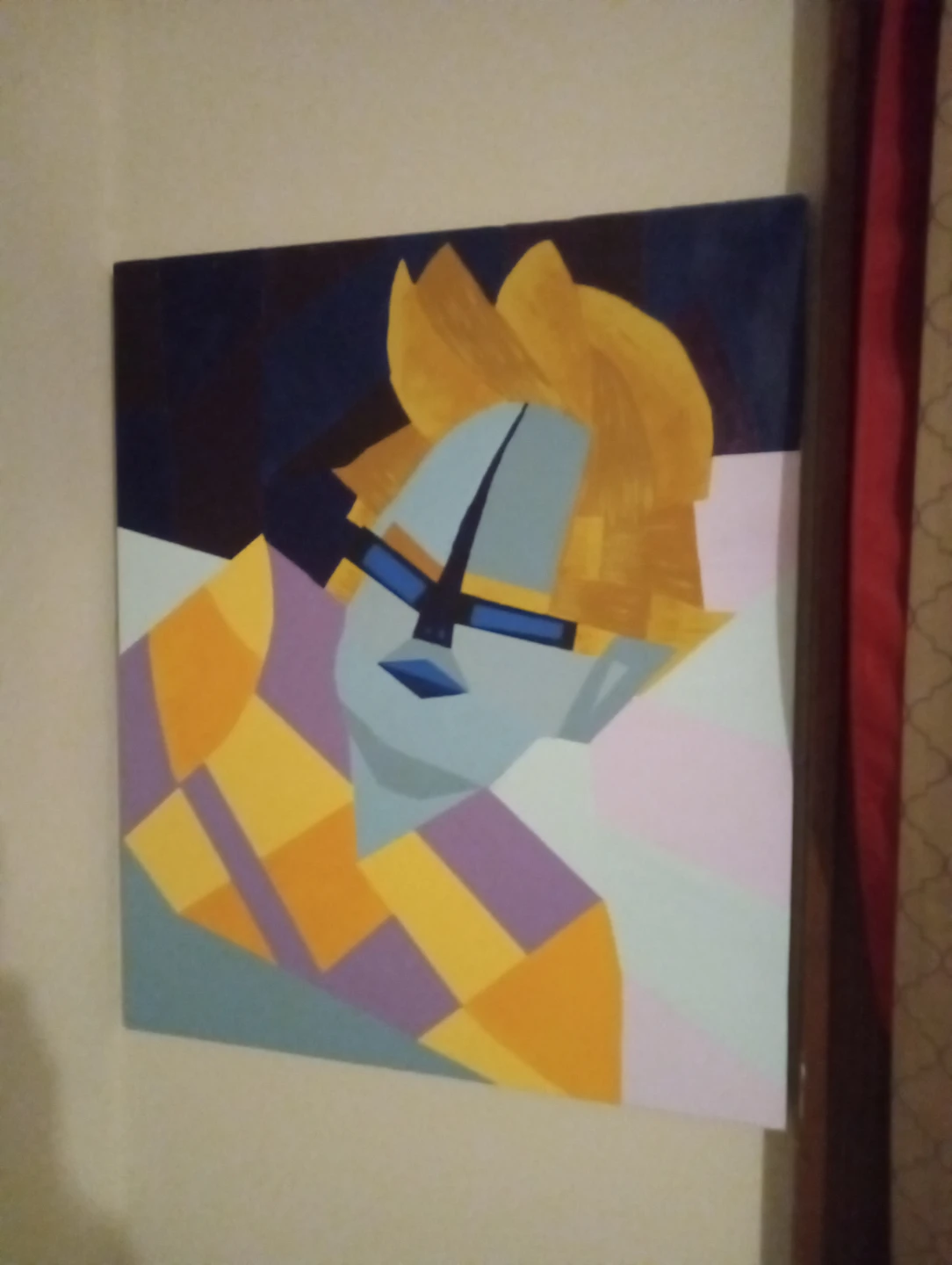 Abstract Portrait Painting