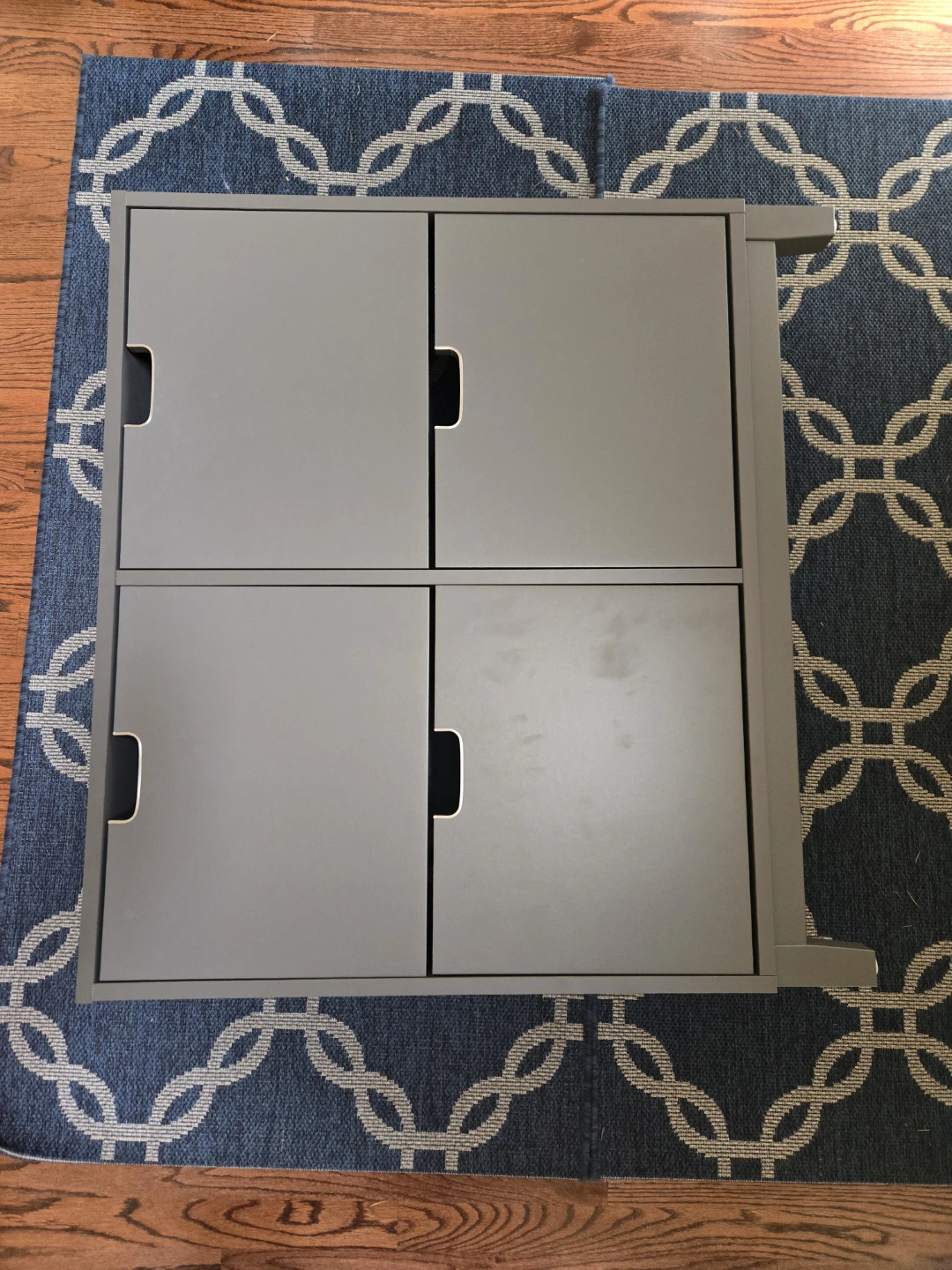 Grey 4-Tier Shoe Storage Cabinet (Ikea Stall) - photo 5