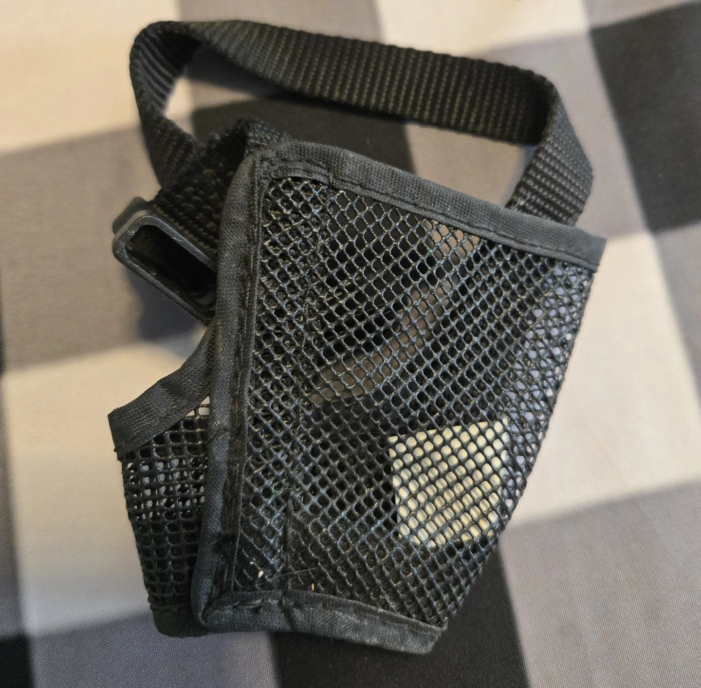 Black Mesh Dog Muzzle Size 01 - photo 2