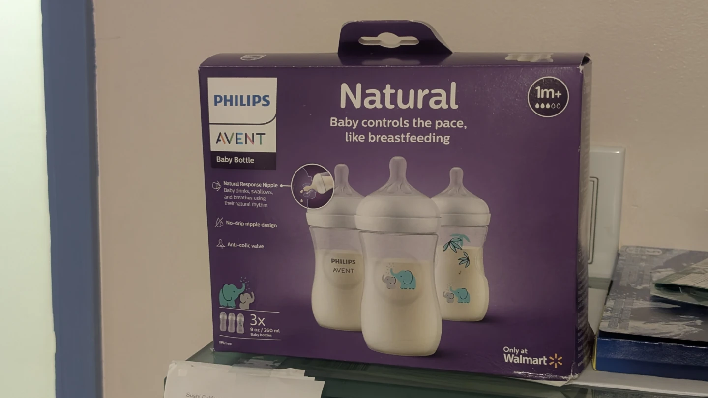 Philips Avent Natural Baby Bottles - 3 Pack
