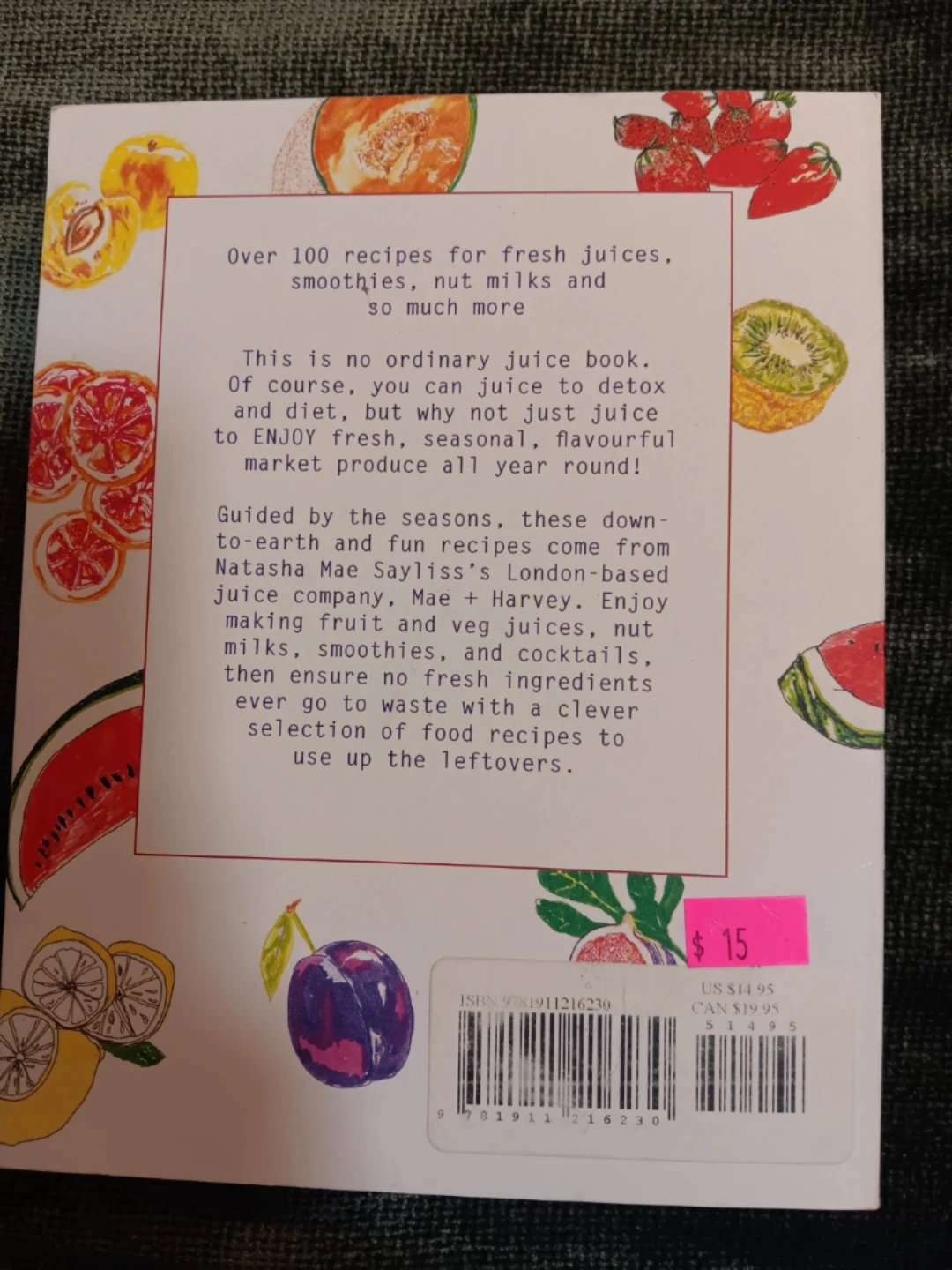 "🏆No Ordinary Juice Book- Natasha Mae Sayliss" - photo 2