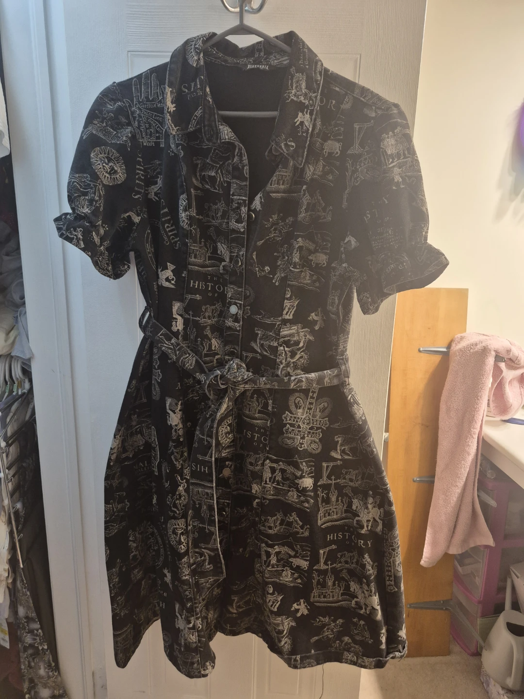 Disturbia "History" Black Dress