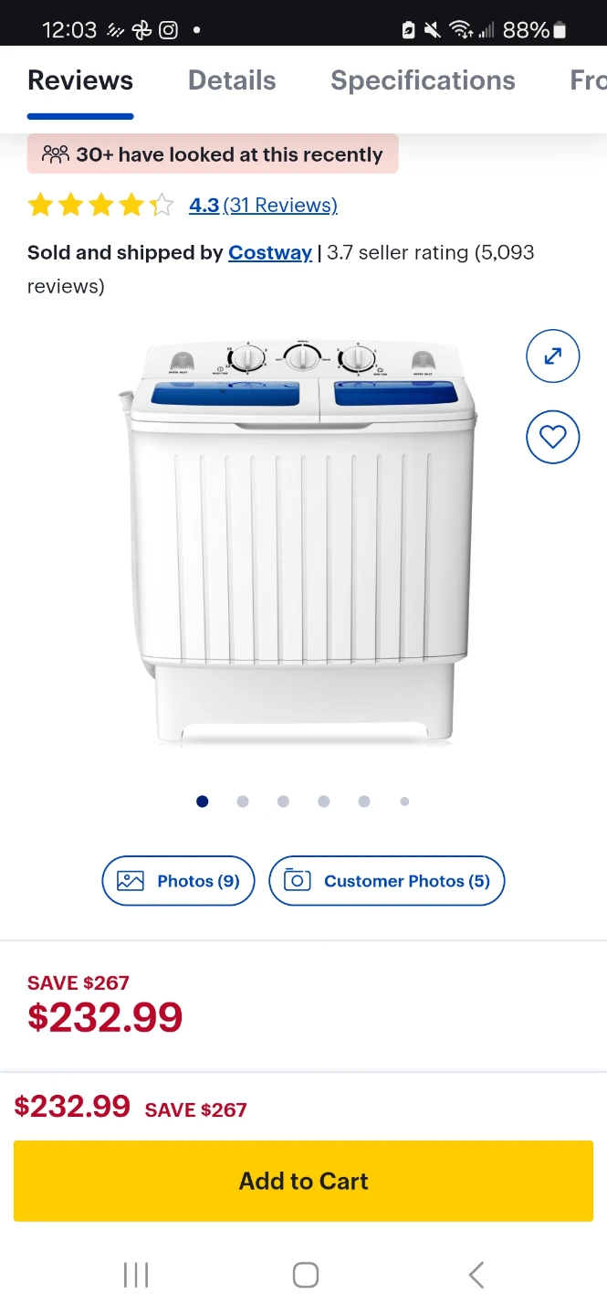 Portable Washing Machine - photo 2