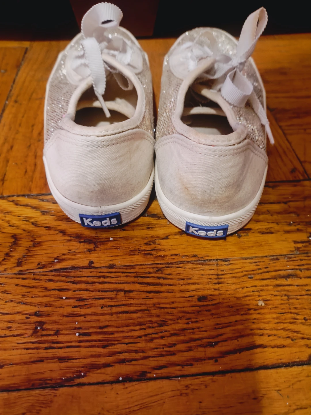Keds for kids Glitter Canvas Sneakers size 3 - photo 3