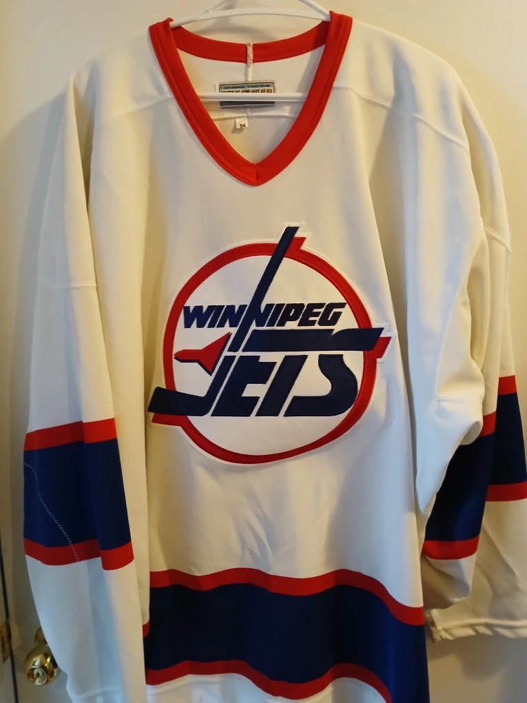 🏆Winnipeg Jets Authentic Collection Hockey Jersey Size 54