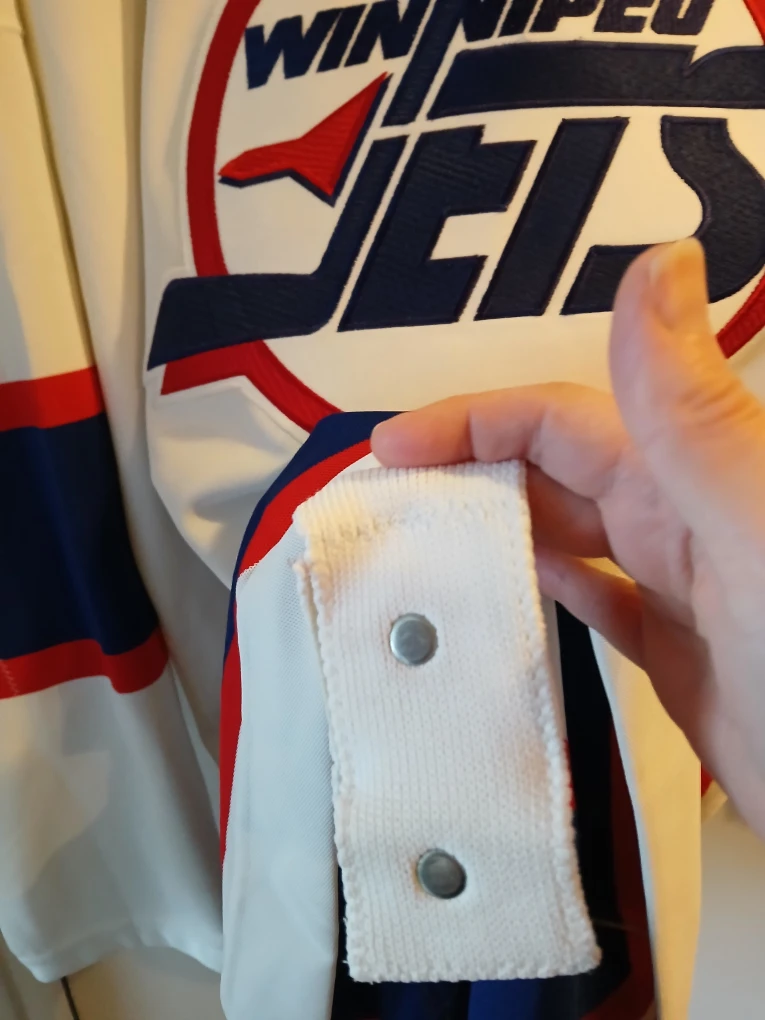 🏆Winnipeg Jets Authentic Collection Hockey Jersey Size 54 - photo 2
