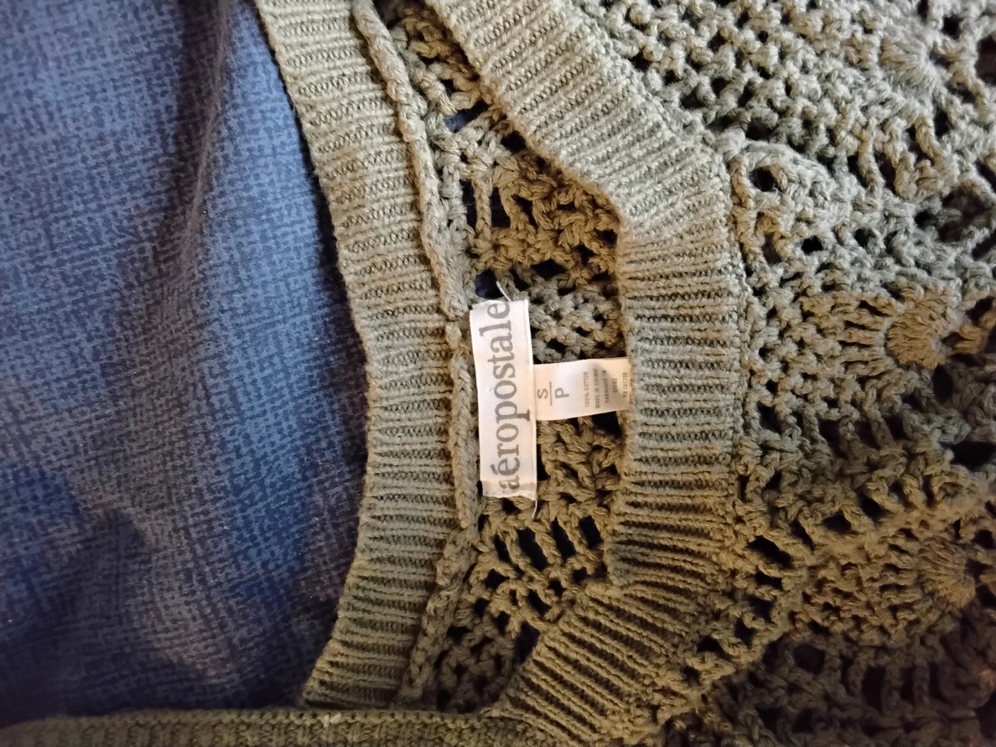 Aeropostale Crochet Knit Tank Top - photo 2
