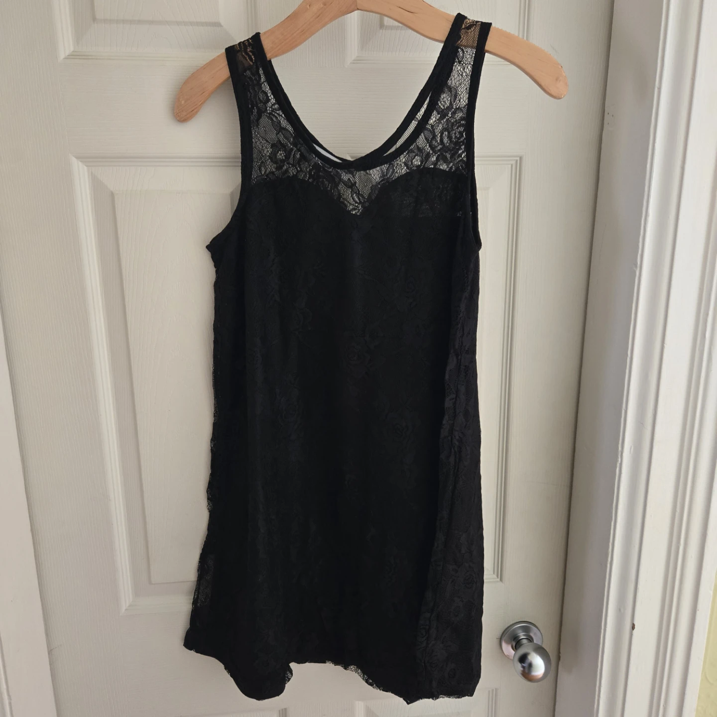 Black Kersh Lace Dress