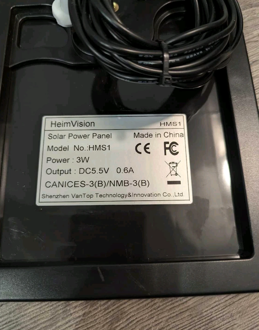 EUC - HeimVision HMS1 Solar Panel for HMD2 - photo 4