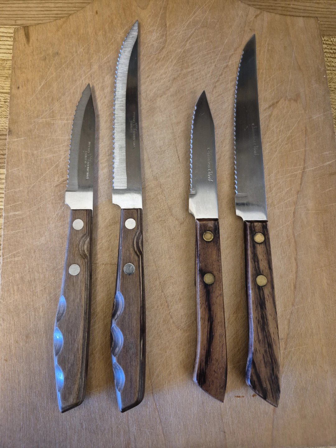 4 Knives: 2 paring + 2 all-purpose (4 for $8) - photo 4