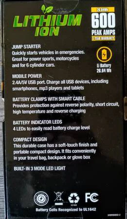 EverStart Maxx Jump Starter + Power Pack (Brand New) - photo 2