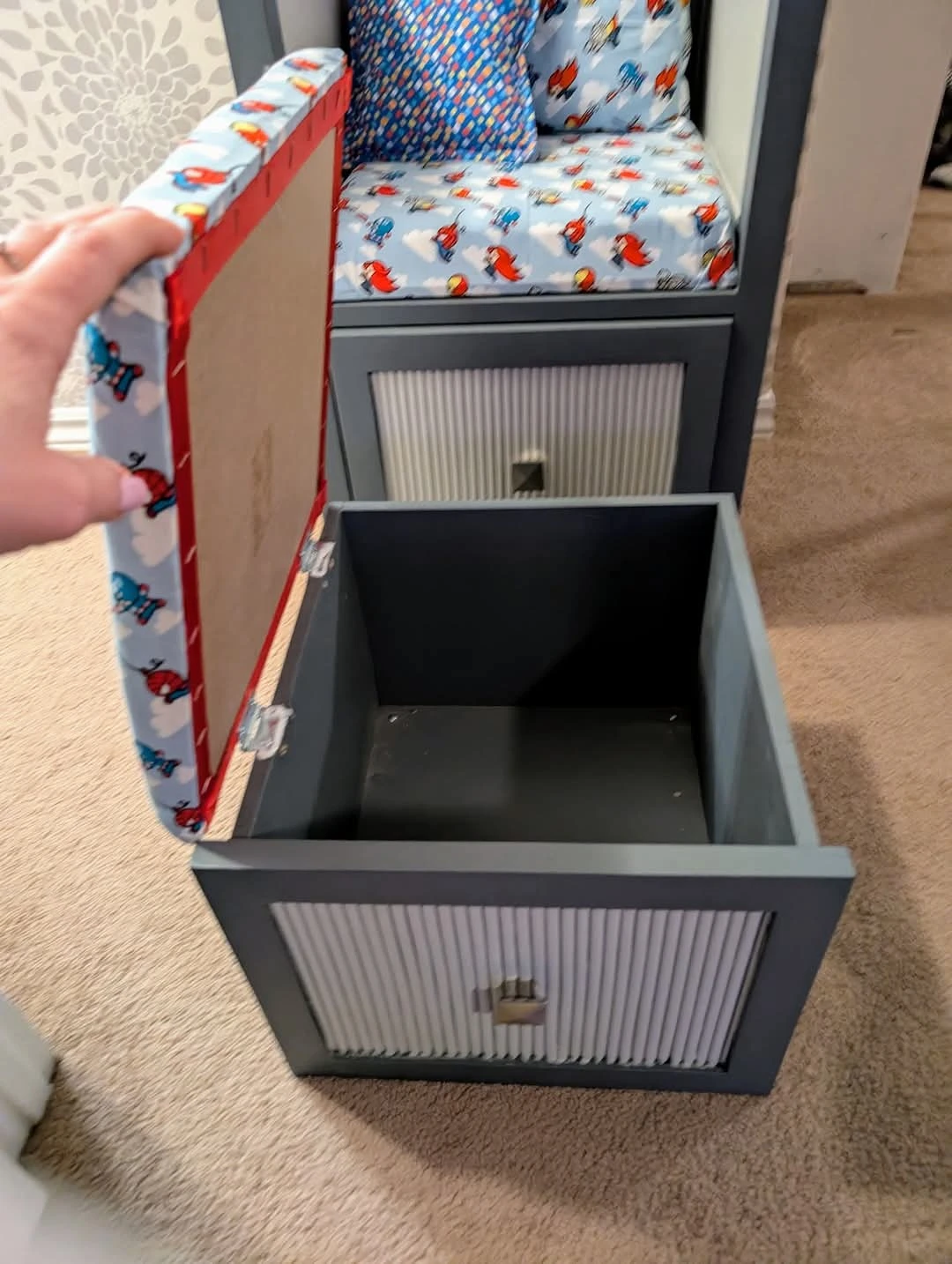 Kids Reading Nook Chair with Storage - photo 3