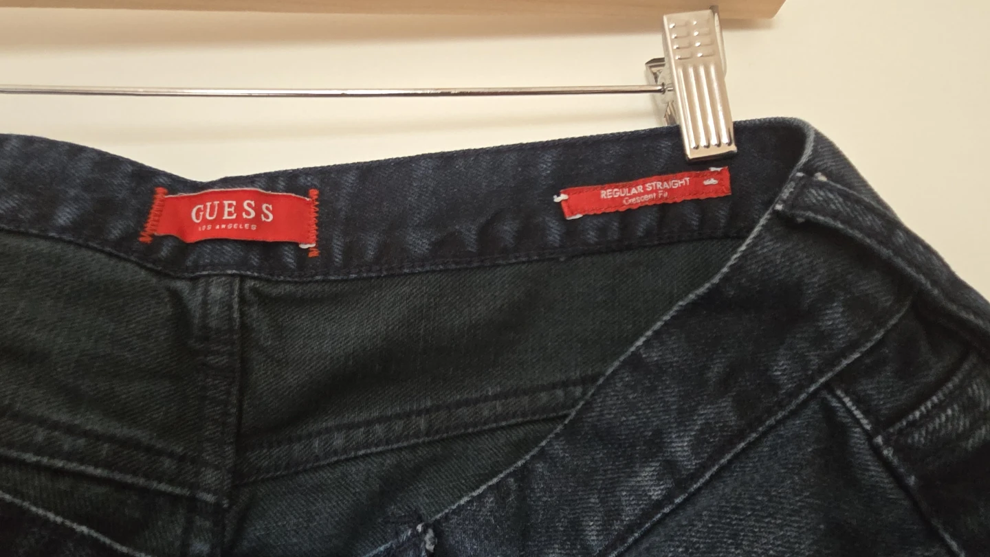 Guess Regular Straight Fit Dark Wash Jeans - photo 4