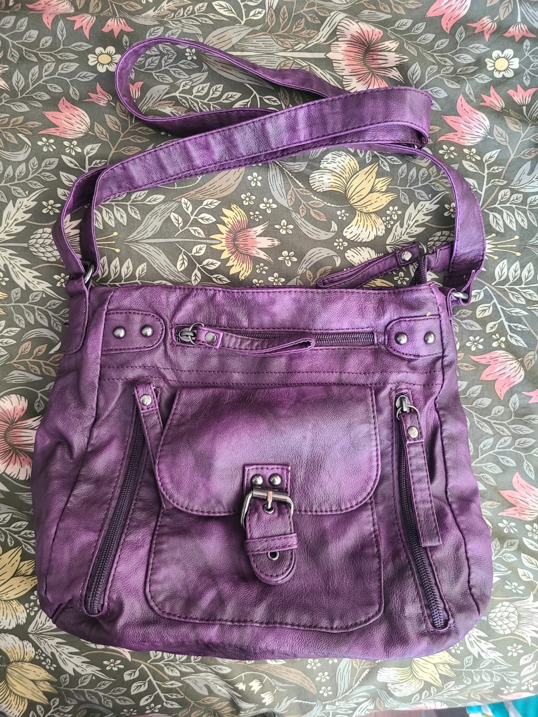 Purple Crossbody Purse