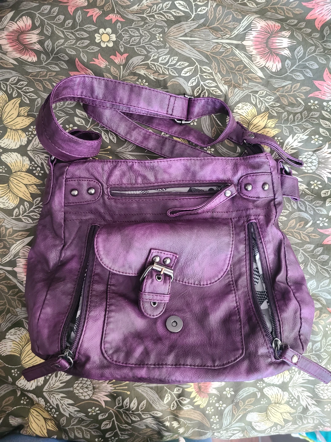 Purple Crossbody Purse - photo 4
