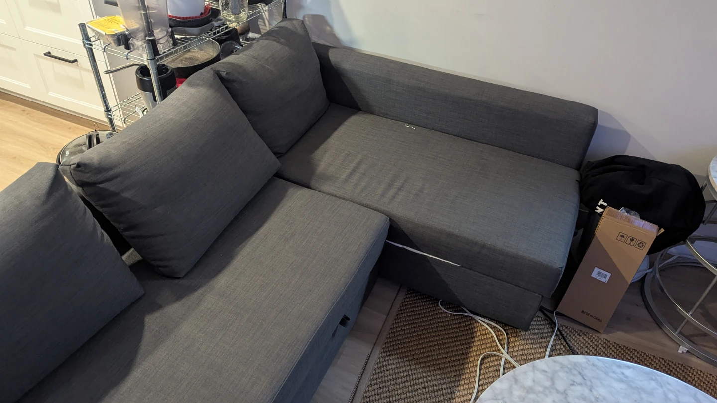 Ikea FRIHETEN Sectional Couch (Need gone by March!) - photo 2
