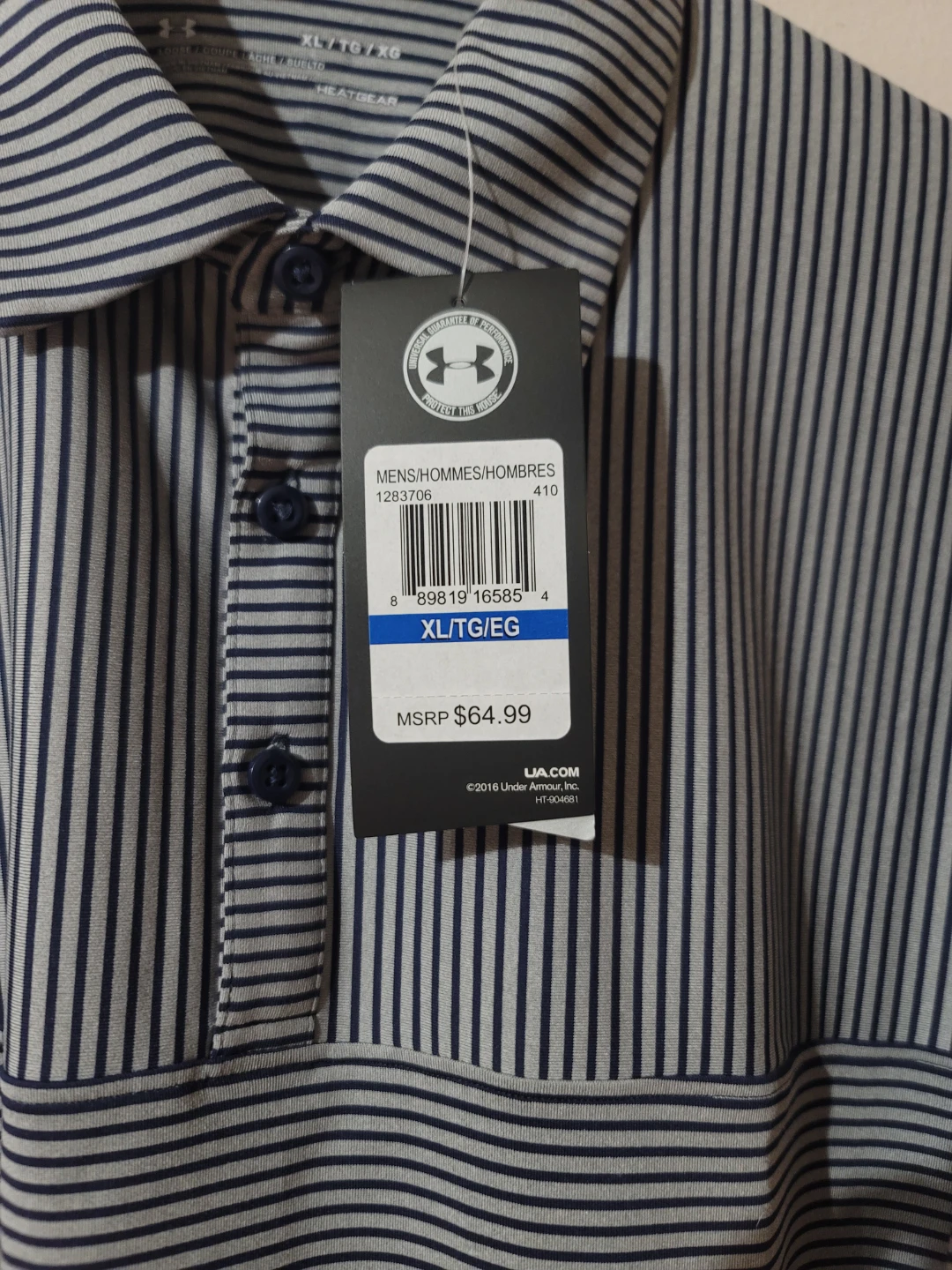 Under Armour Corona Premier Golf Polo Shirt XL - photo 2